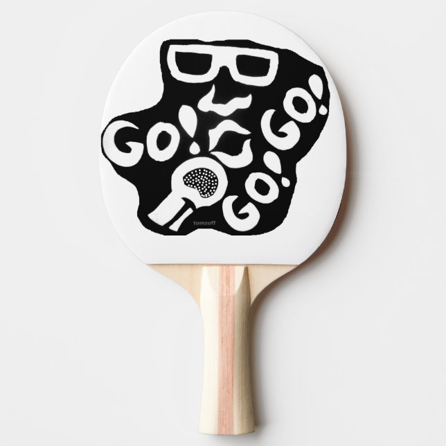 GO!GO!GO! -  TISCHTENNIS SCHLÄGER (Vorderseite)