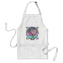 Go Green and recycle  custom name apron Schürze