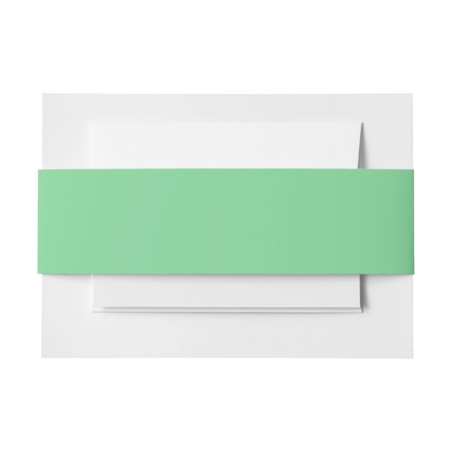 GO GREEN Bat Bar Mitzvah Einladung Wrap Einladungsbanderole (Vorderseite Beispiel)