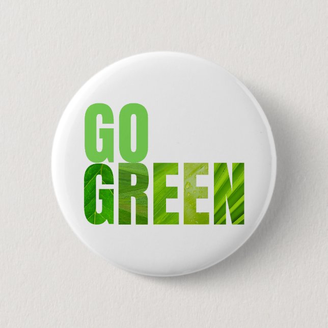 Go Green Button (Vorderseite)
