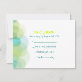 GO GREEN EARTH Bar Bat Mitzvah Einladung Antwort