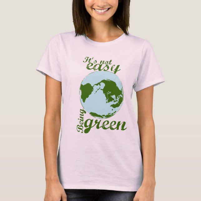 Go Green T-Shirt (Vorderseite)