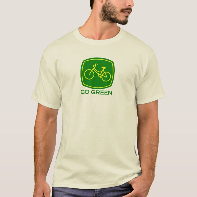 Go Green T-Shirt (Vorderseite)