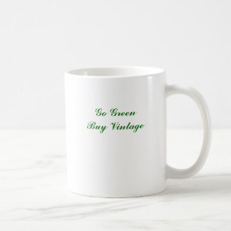 Go GreenKaufen Sie Vintage Kaffeetasse