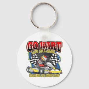 Go Kart Life Schlüsselanhänger