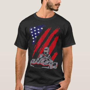 Go Kart Pit Crew Racing Go Kart Speedway Hosting P T-Shirt