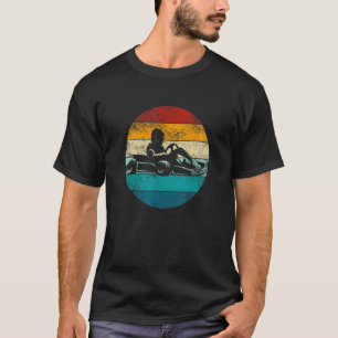 Go Kart Race Flag Cart Go Go Kart Racing T-Shirt