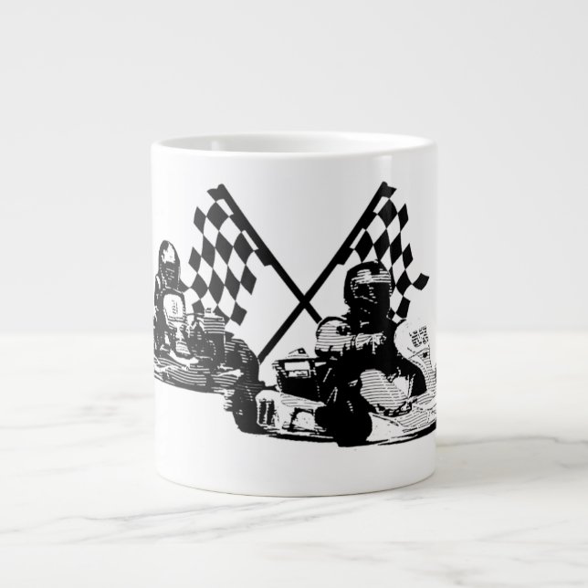 Go Kart Racers Jumbo-Tasse (Vorderseite)