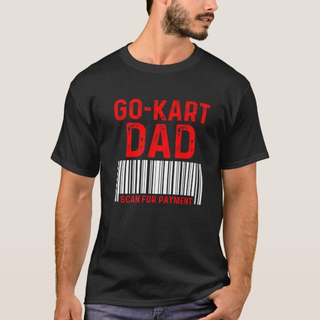 Go Kart Racing Go-Kart-Racer T-Shirt (Vorderseite)
