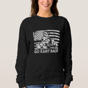 Go Kart Racing Race Karting Go Racer Racer 1 Sweatshirt