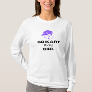 Go kart rennen Girl.. T-Shirt