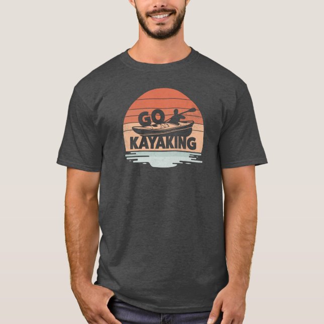 Go Kayaking T - Shirt (Vorderseite)
