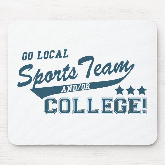 Go Local Sports Team und/oder Uni Mousepad (Vorne)