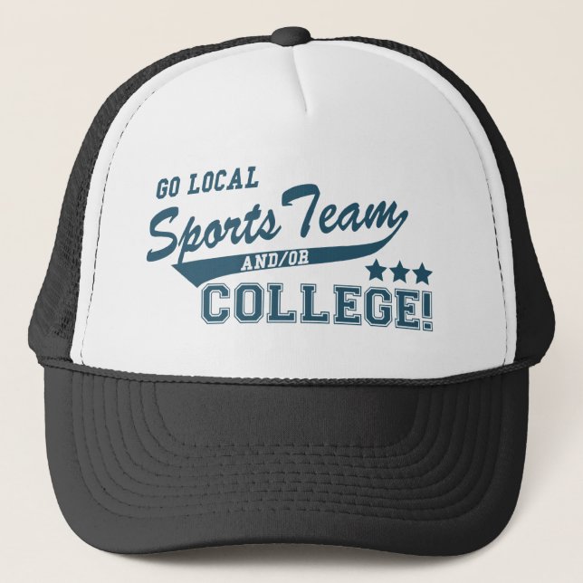 Go Local Sports Team und/oder Uni Truckerkappe (Vorderseite)