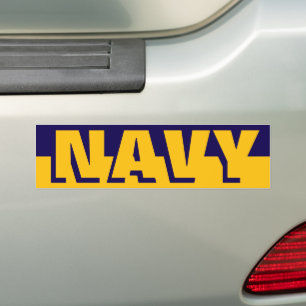 GO NAVY AUTOAUFKLEBER