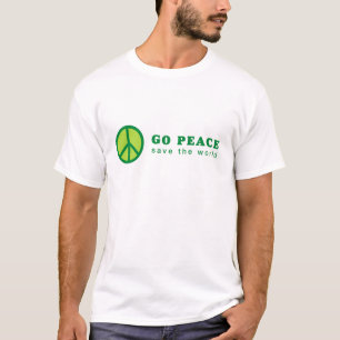Go Peace (grün) T-Shirt