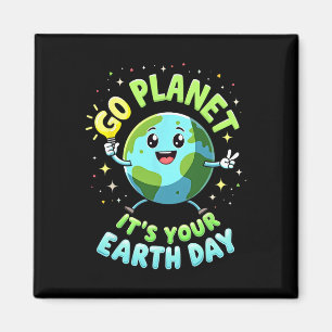 Go Planet Ihre Erde Tag 2025 Lehrer Kinder Gir Magnet