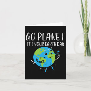 Go Planet Ihre Erde Tag Umweltschützer Männer Karte