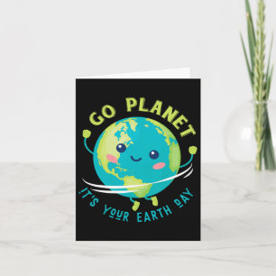 Go Planet sein Tag auf der Erde Karte