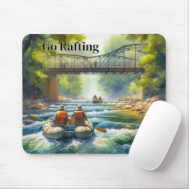 Go Rafting / River White Water Mousepad