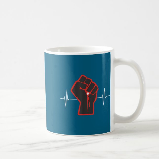 Go Red Heart Disease Awareness Month  Kaffeetasse (Rechts)