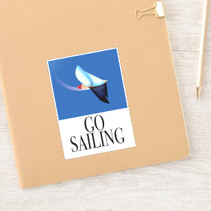 Go Sailing Aufkleber
