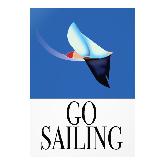 Go Sailing Fotodruck (Vorne)