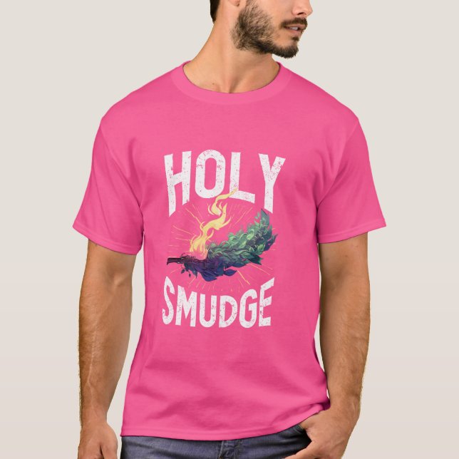 Go Smudge Sie selbst Spirituelle Hexerei Meditatio T-Shirt (Vorderseite)