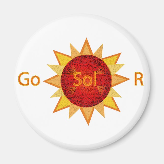 Go Solar 2 Magnet (Vorne)