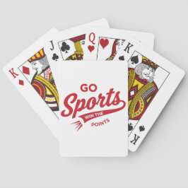 Go Sports Win the Points Spielkarten