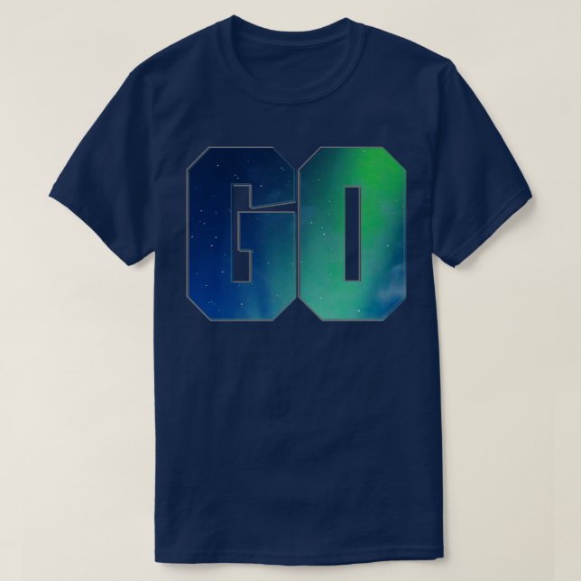 GO T-Shirt (Design vorne)