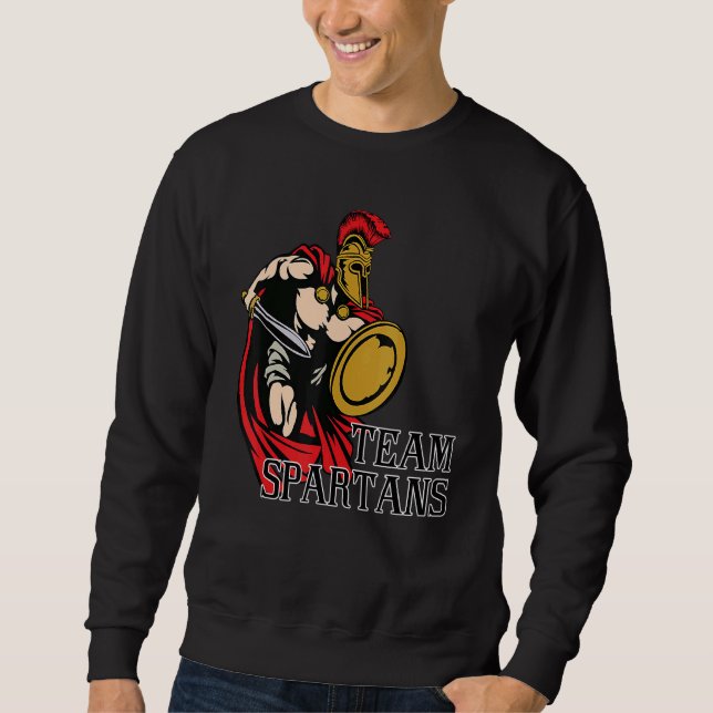 Go Team Spartans Sweatshirt (Vorderseite)