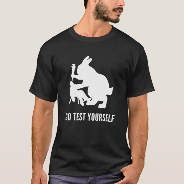 Go Test Yourself Zoologist T-Shirt (Vorderseite)