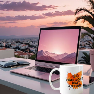 Go Time - Motivierend Angebotsdesign für die Furch Kaffeetasse