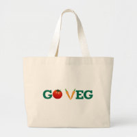 Go Veg Tote Tasche