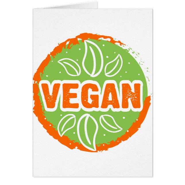 Go Vegan, végétalien, végétarien, (Devant)