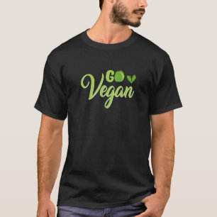 Go Vegan Vegetarier Ich Liebe Gemüse Gemüse Vegan T-Shirt