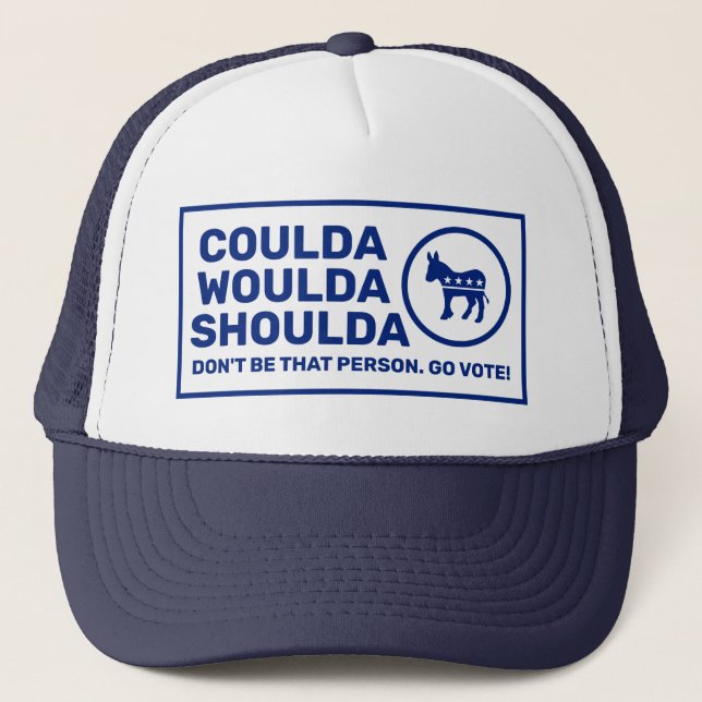 Go Vote™ Trucker Hat Truckerkappe (Vorderseite)