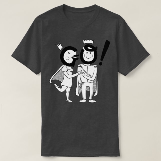 GO Wedding Pink T-Shirt (Design vorne)