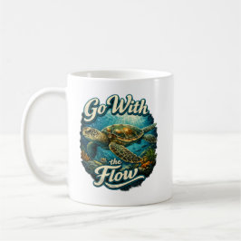 Go With The Flow  Kaffeetasse