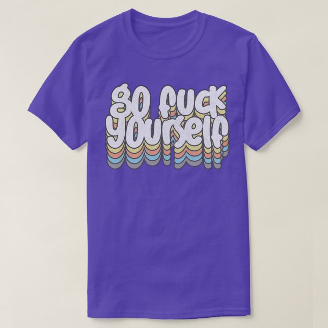 Go YoursAwesome typografische Geschenkidee T-Shirt (Design vorne)