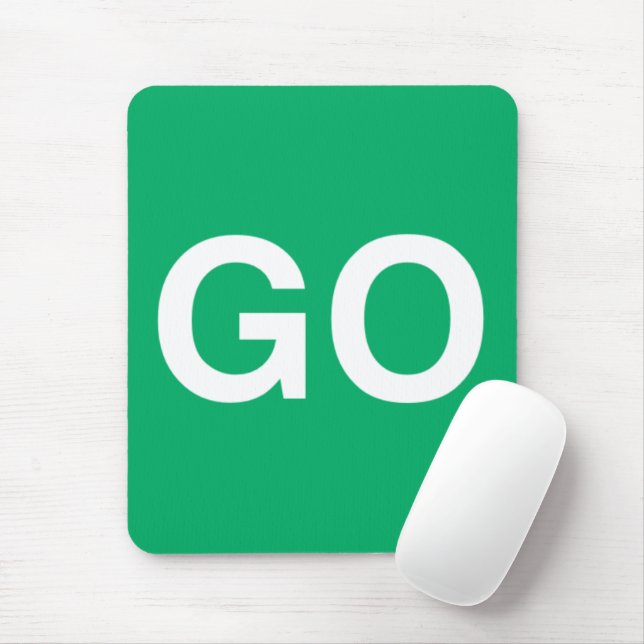 Go-Zeichen Mousepad (Mit Mouse)