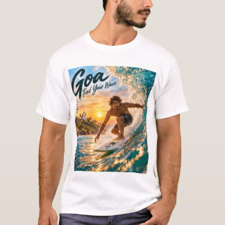 Goa – Finde Deine Welle T-Shirt