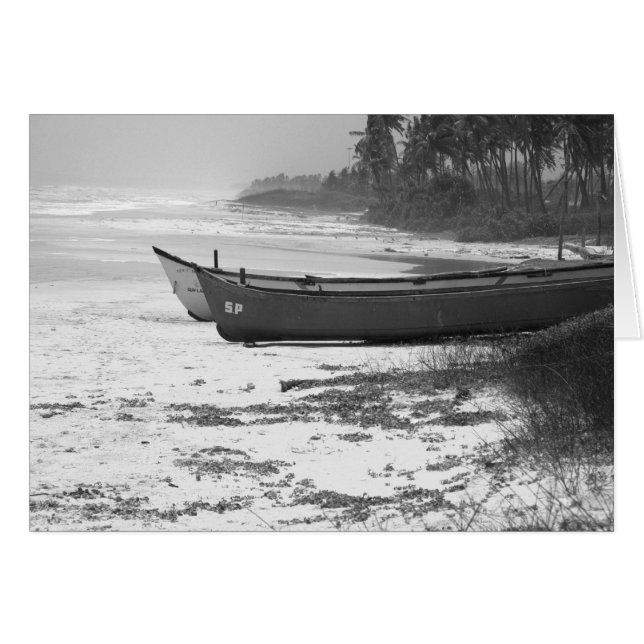 Goa India Fishing Boote (Vorderseite (Horizontal))