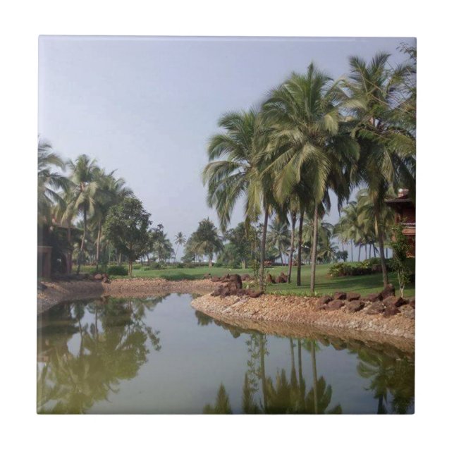 Goa India Fliese (Vorderseite)