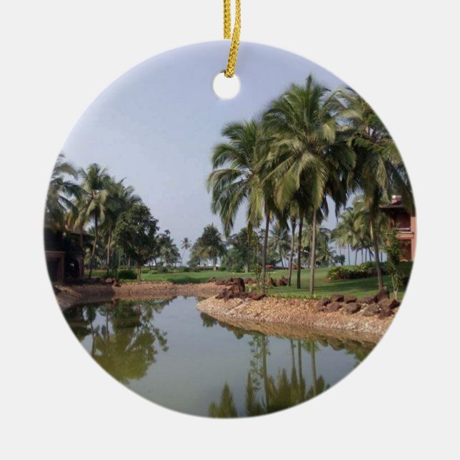 Goa India Keramik Ornament (Vorne)