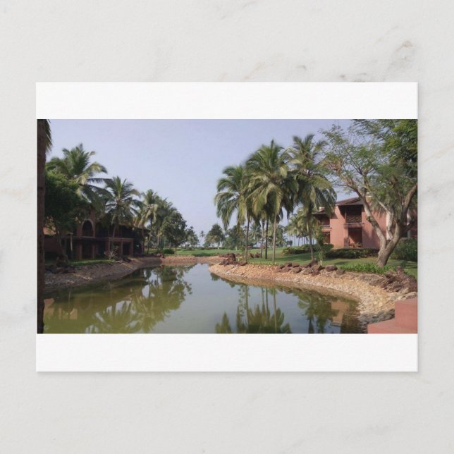 Goa India Postkarte (Vorderseite)