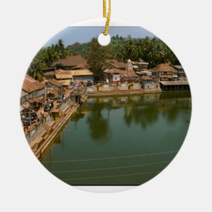 GOA INDIEN ASIEN KERAMIK ORNAMENT