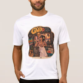 Goa — Mädchen an der Bar, Küsten-Nachtleben 🍻 T-Shirt