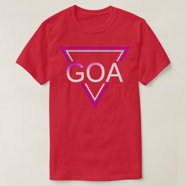GOA Techno House Party EDM Festival Electro Rave 3 T-Shirt (Design vorne)